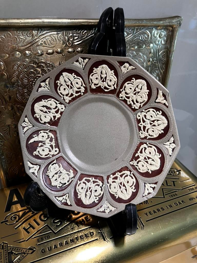 Antieke  Jugendstil schotel Boch - Frères- Keramis, Ophalen of Verzenden