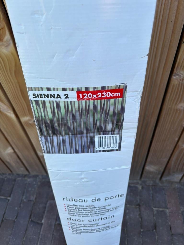 Vliegengordijn, Ophalen, Kunststof, Hordeur, Zo goed als nieuw