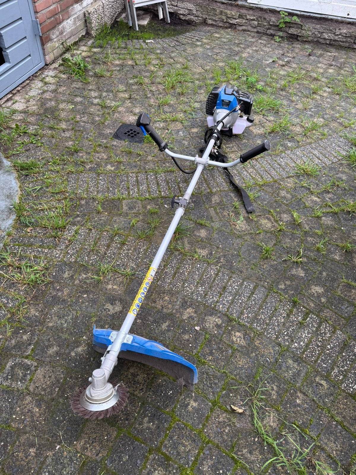 Hyundai bosmaaier, Tuin en Terras, Ophalen of Verzenden, Zo goed als nieuw, Benzine
