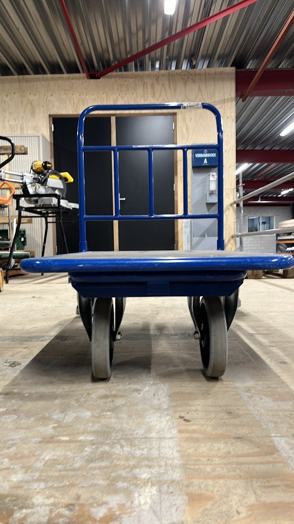 Plateauwagen – 60 x 103 cm, 100 liter of meer, Ophalen, Gebruikt, Transportkar