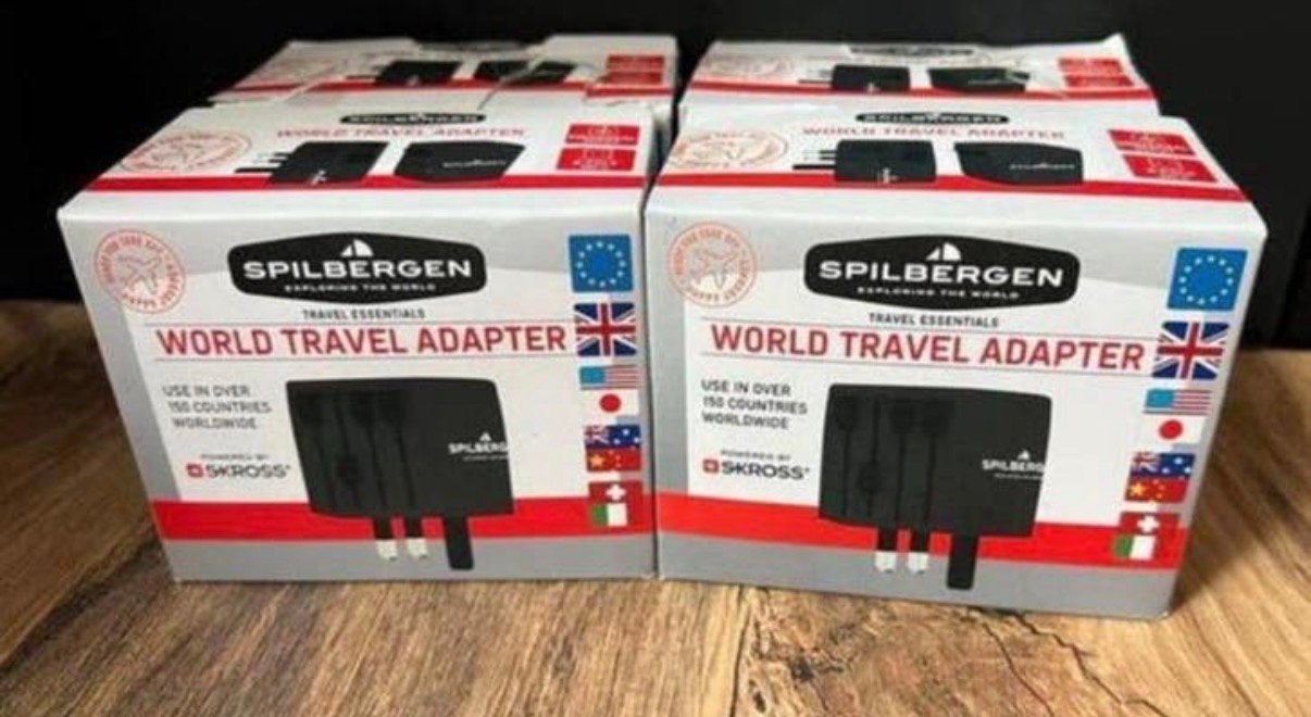 Spilbergen wereld reisadapters, Ophalen of Verzenden, Nieuw, Overige materialen, Minder dan 50 cm
