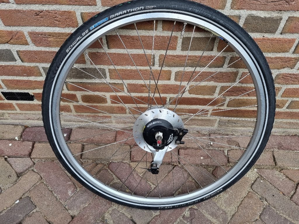 Achterwiel Gazelle Innergy 28 inch 8 versnellingen en band, Fietsen en Brommers, Fietsonderdelen, Gebruikt, Ophalen of Verzenden