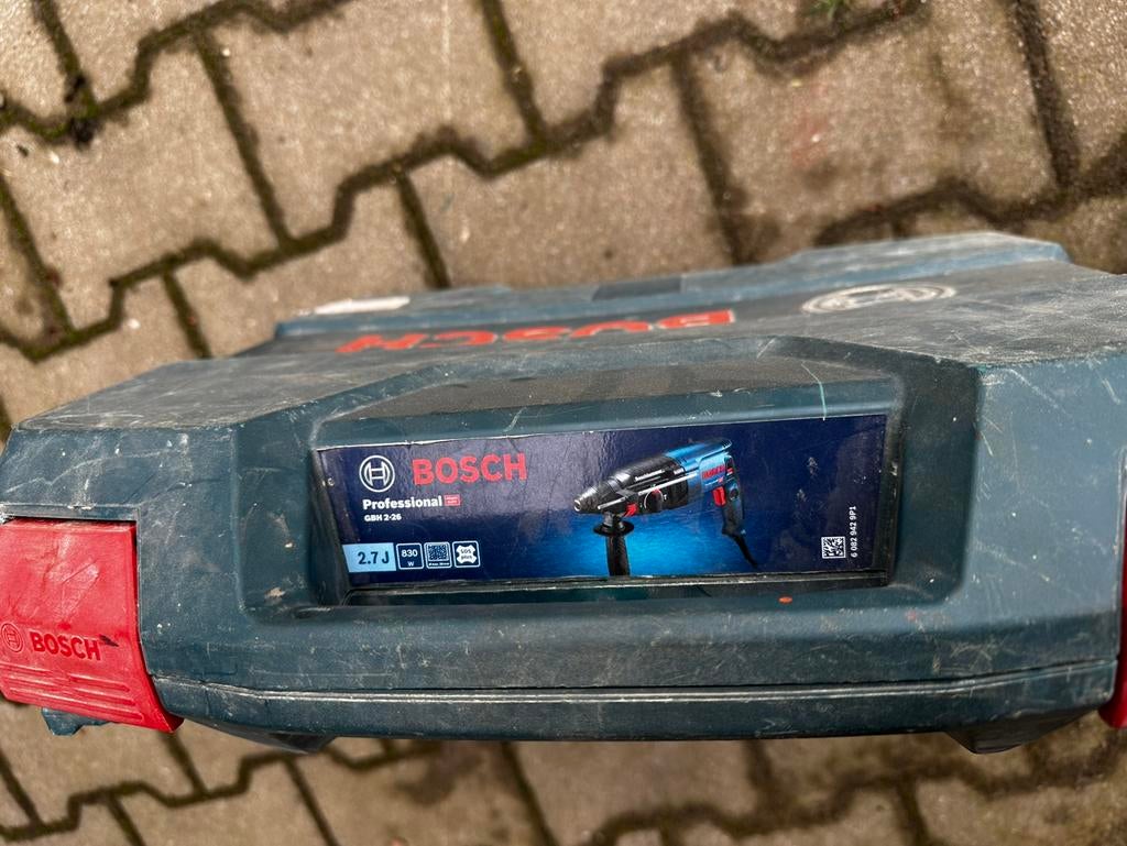 Bosch GBH 2-26 hamerboormachine, Boormachine, Ophalen of Verzenden, Variabele snelheid, Gebruikt