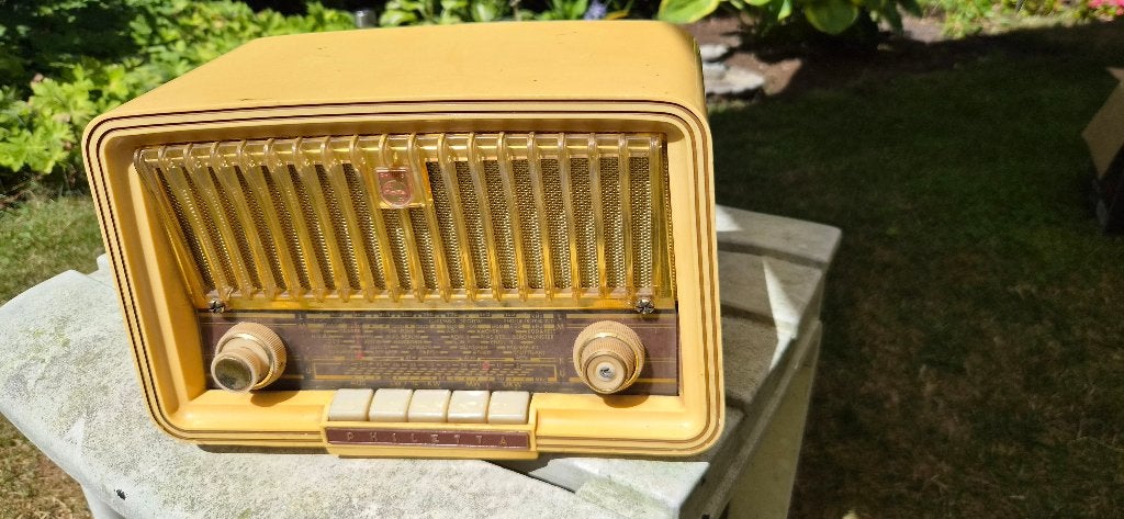 vintage radio, Ophalen