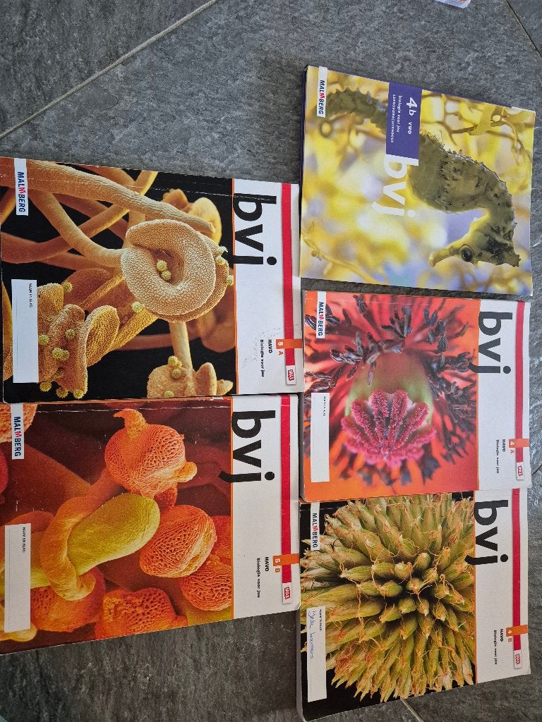 Bvj biologie voor jou, Boeken, Gelezen, Malmberg, Biologie, HAVO