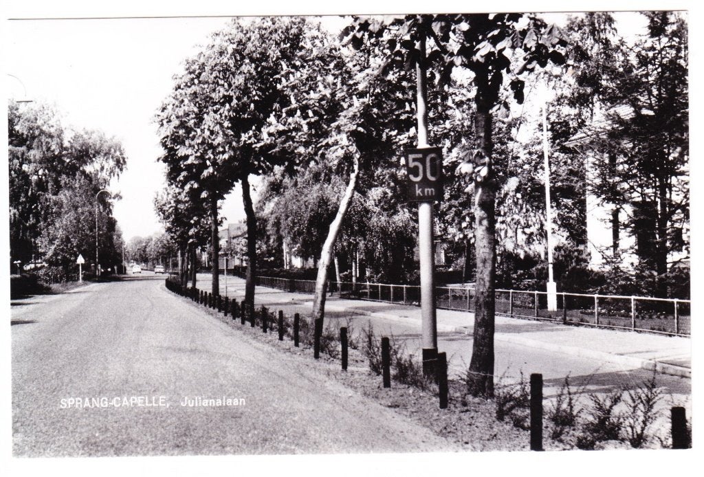 Sprang-Capelle - Julianalaan, Verzamelen, Verzenden, 1960 tot 1980, Ongelopen, Noord-Brabant