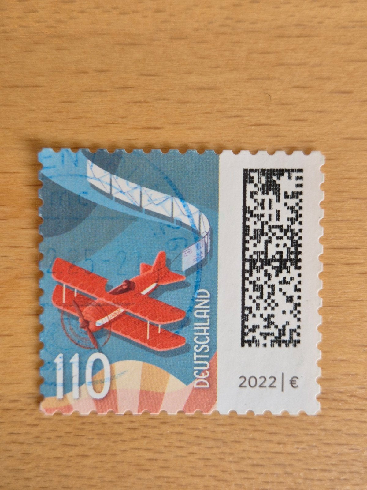 Duitsland 2022 luchtpostbrieven, Ophalen of Verzenden, 1990 tot heden, Gestempeld