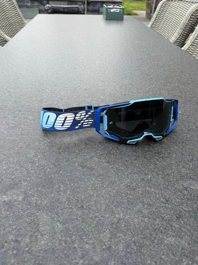100% armega crossbril, Motoren, Ophalen of Verzenden, Tweedehands, Handschoenen
