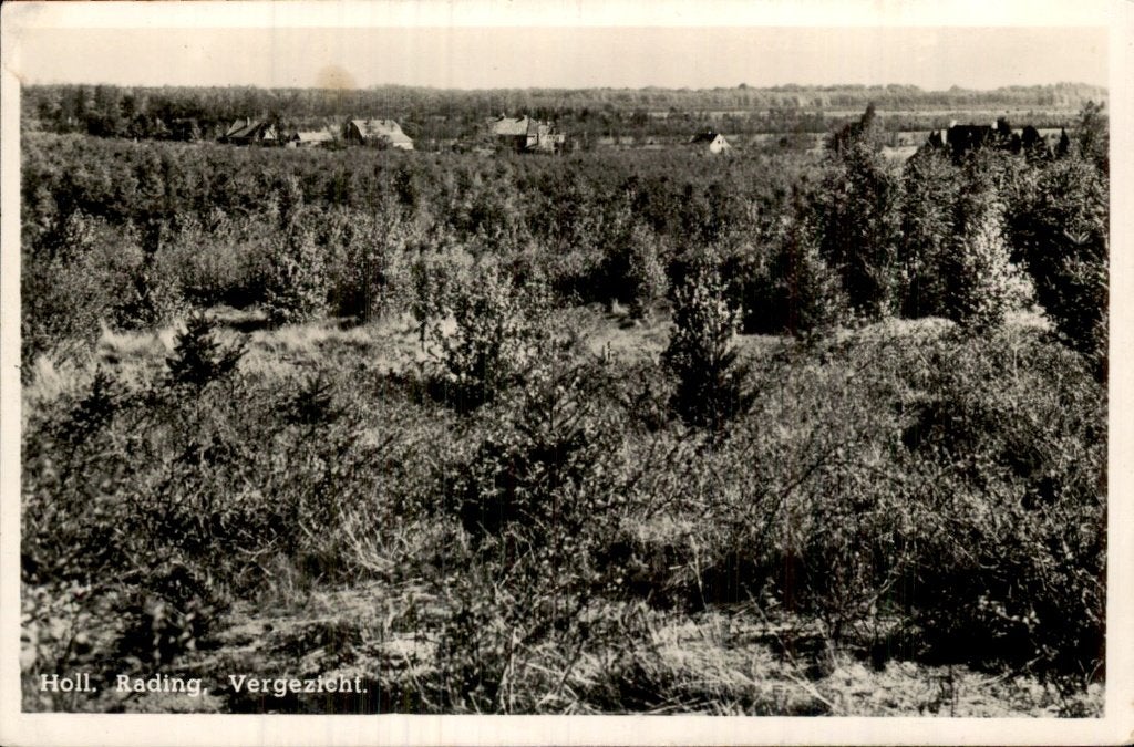 Holl. Rading - Vergezicht - Landschap, Ophalen of Verzenden, 1920 tot 1940, Ongelopen, Noord-Brabant