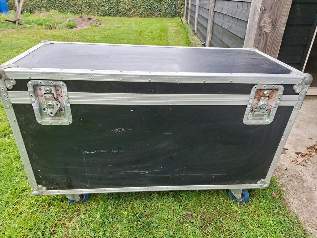 Stevige flightcase op wielen, Ophalen, Gebruikt, Overige instrumenten, Flightcase