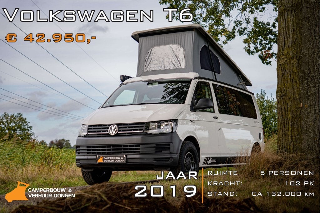 Volkswagen T6 euro 6 5-persoons Camper bj 2019, Volkswagen, Berliner Ring 2, 38440 Wolfsburg, Duitsland, Volkswagen AG, Bedrijf