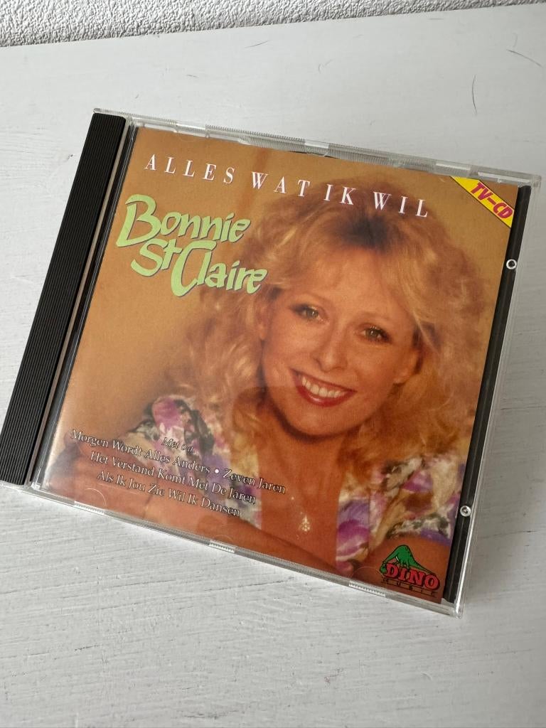 CD > Bonnie St Clair / Alles wat ik wil, Verzenden, Zo goed als nieuw, Levenslied of Smartlap