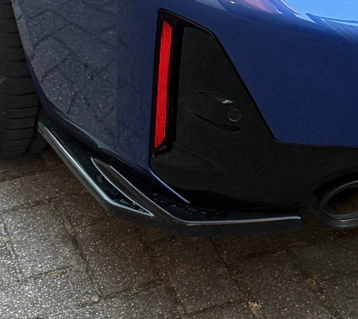 Diffuser/achterbumper lip/spoiler BMW 330e G21 als nieuw, Gebruikt, Ophalen of Verzenden, Achter, Bumper