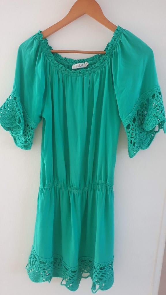 COSTES BOHO STIJL IBIZA JURKJE MAAT 36 38 Zeegroen, Maat 38/40 (M), Ophalen of Verzenden, Zo goed als nieuw, Costes