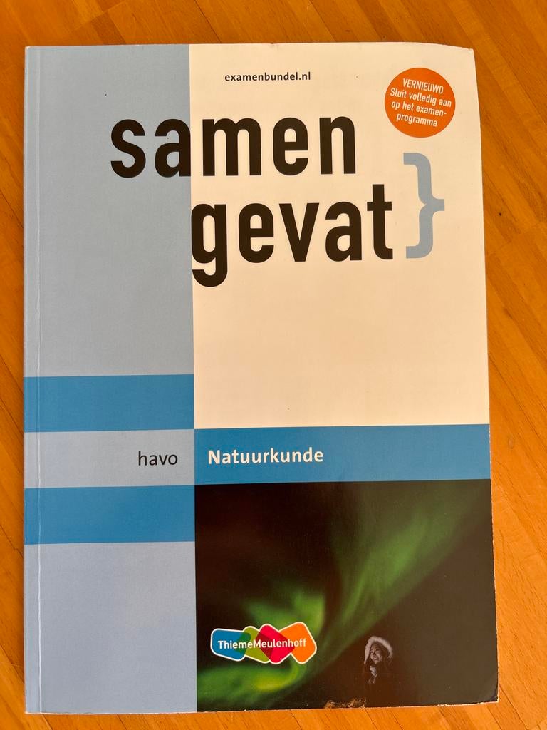 Samengevat havo Natuurkunde examenbundel 2023, Boeken, Schoolboeken, Ophalen, Nieuw