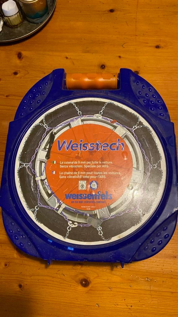 Weisstech Weissenfels 9mm Sneeuwkettingen voor ABS, Ophalen of Verzenden, Zo goed als nieuw