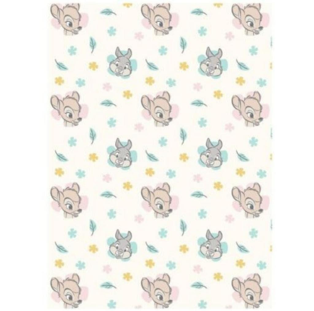 Bambi Fleece Deken - Baby Fleecedeken - Disney Plaid, Ophalen of Verzenden, Nieuw, 100 cm of meer, Deken