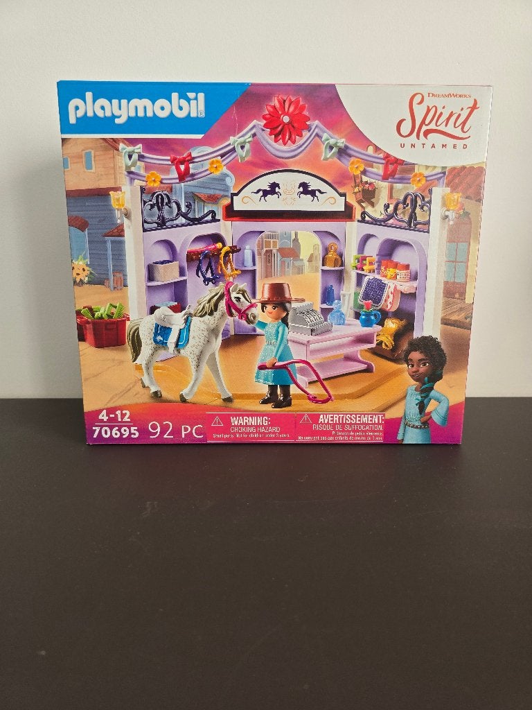 playmobil set 70695 - Spirit Miradero Ruitersportwinkel, Complete set, Overige typen, Nieuw, Ophalen of Verzenden