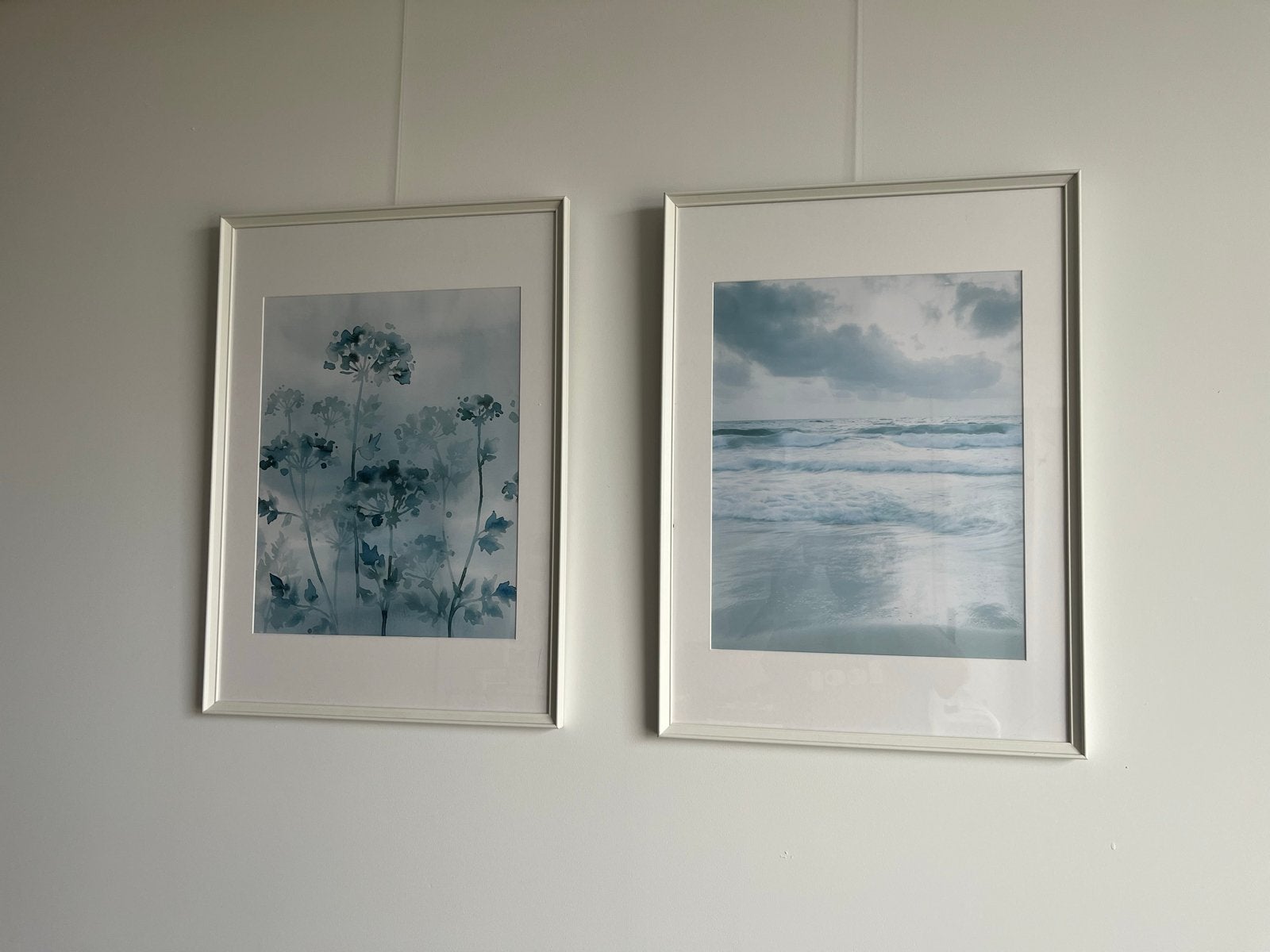 IKEA Knoppäng 50x70 cm 2-delige lijst en posterset, Ophalen, Zo goed als nieuw, 75 cm of meer, 50 tot 75 cm