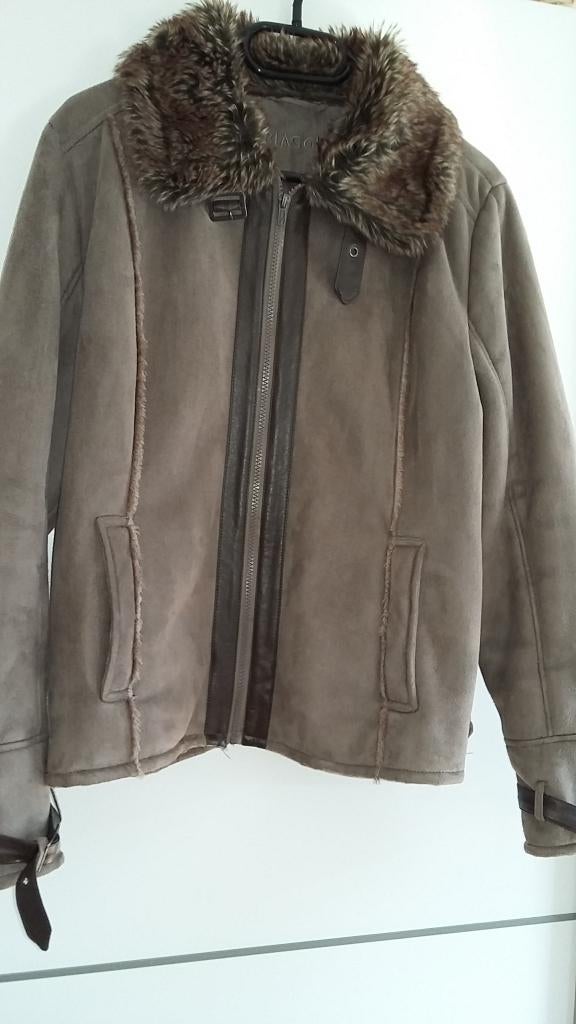 Winterjas., Kleding | Dames, Jassen | Winter, Ophalen, Gedragen, Maat 42/44 (L), Bruin