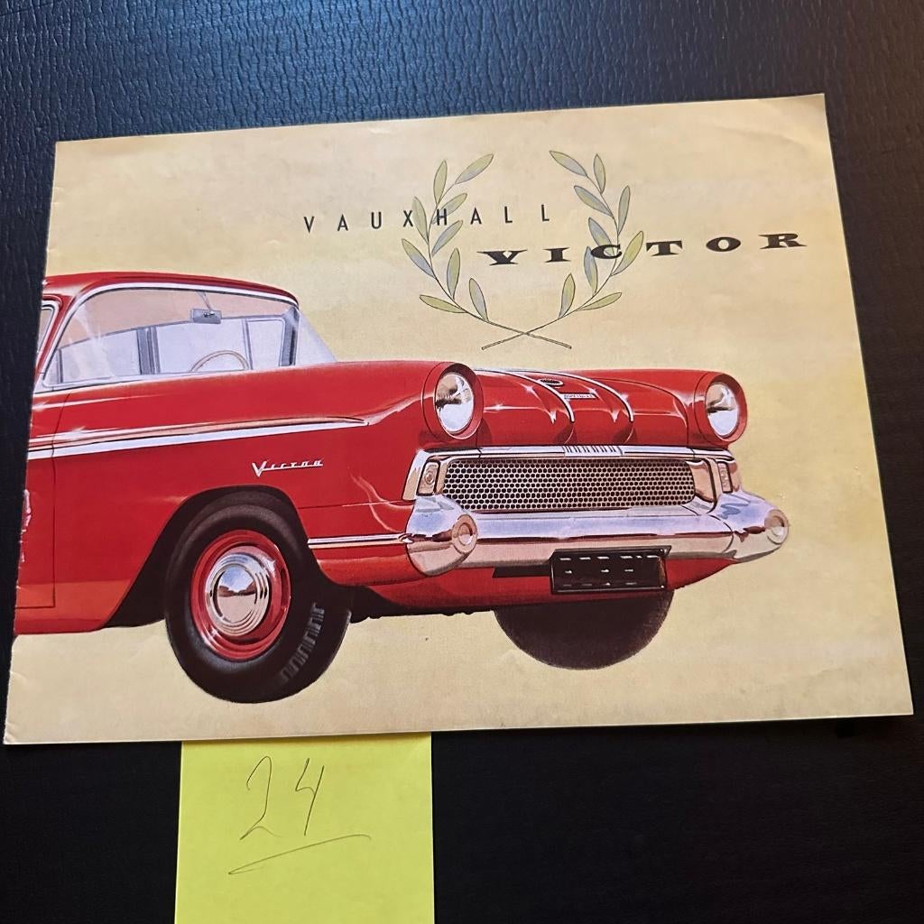 #24) VAUXHALL Victor - 1961, Verzenden, Gelezen, Overige merken