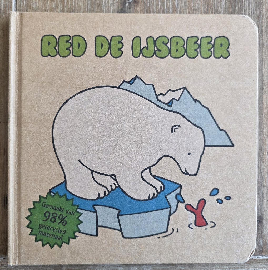 Red de ijsbeer - Rikky Schrever  , Boeken, Ophalen of Verzenden, Zo goed als nieuw, Rikky Schrever  , 2 tot 3 jaar