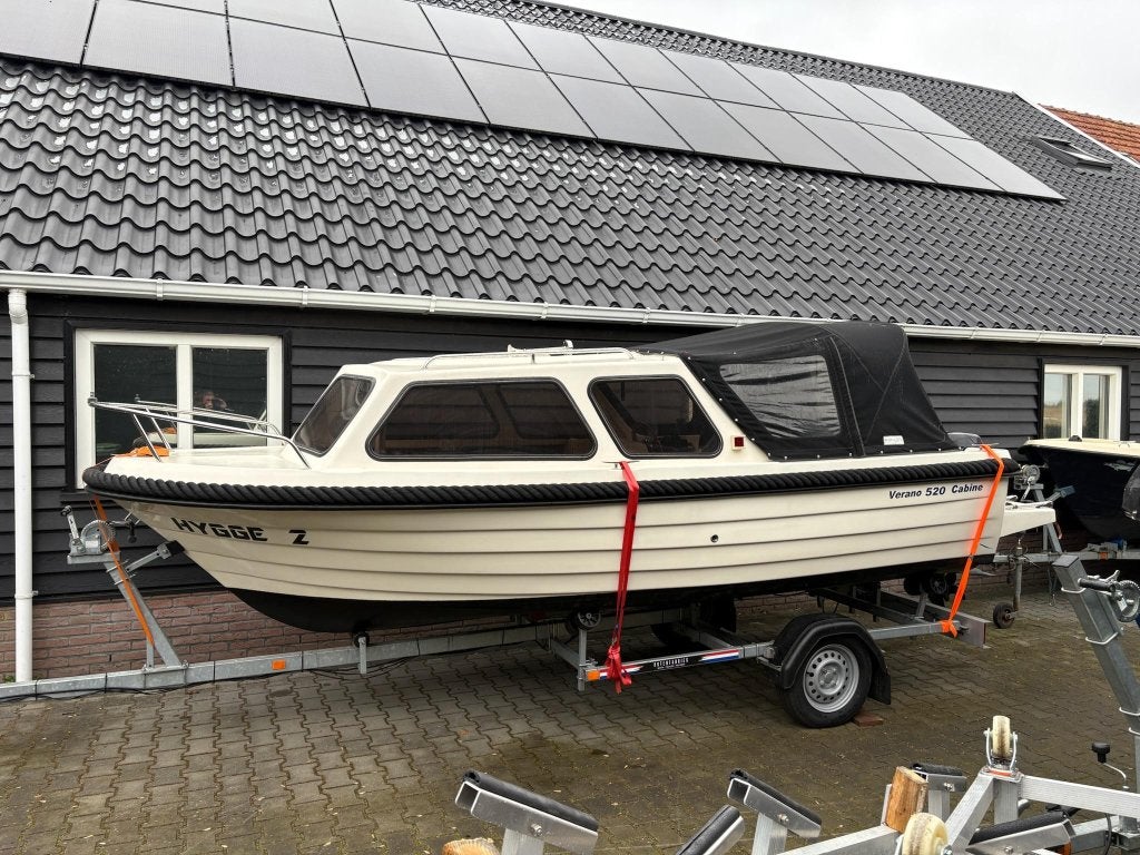 Verano 520 met motor en trailer, Watersport en Boten, Motorboten en Motorjachten, Gebruikt