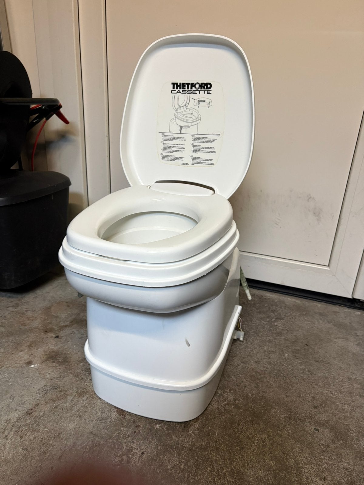 Camper/Caravan toilet zonder cassette, Ophalen of Verzenden, Gebruikt