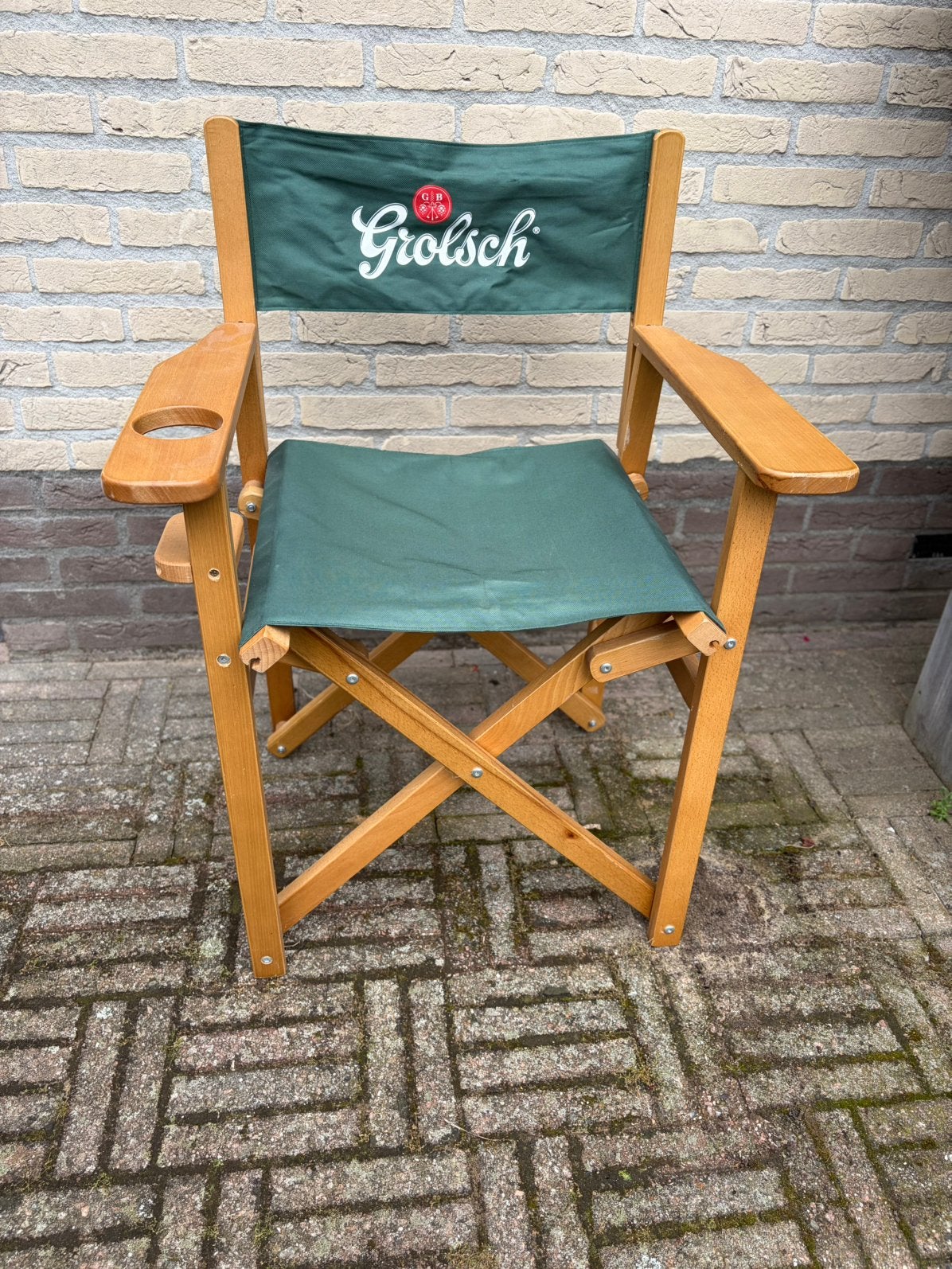 Grolsch regisseurstoel, Ophalen of Verzenden, Zo goed als nieuw, Grolsch