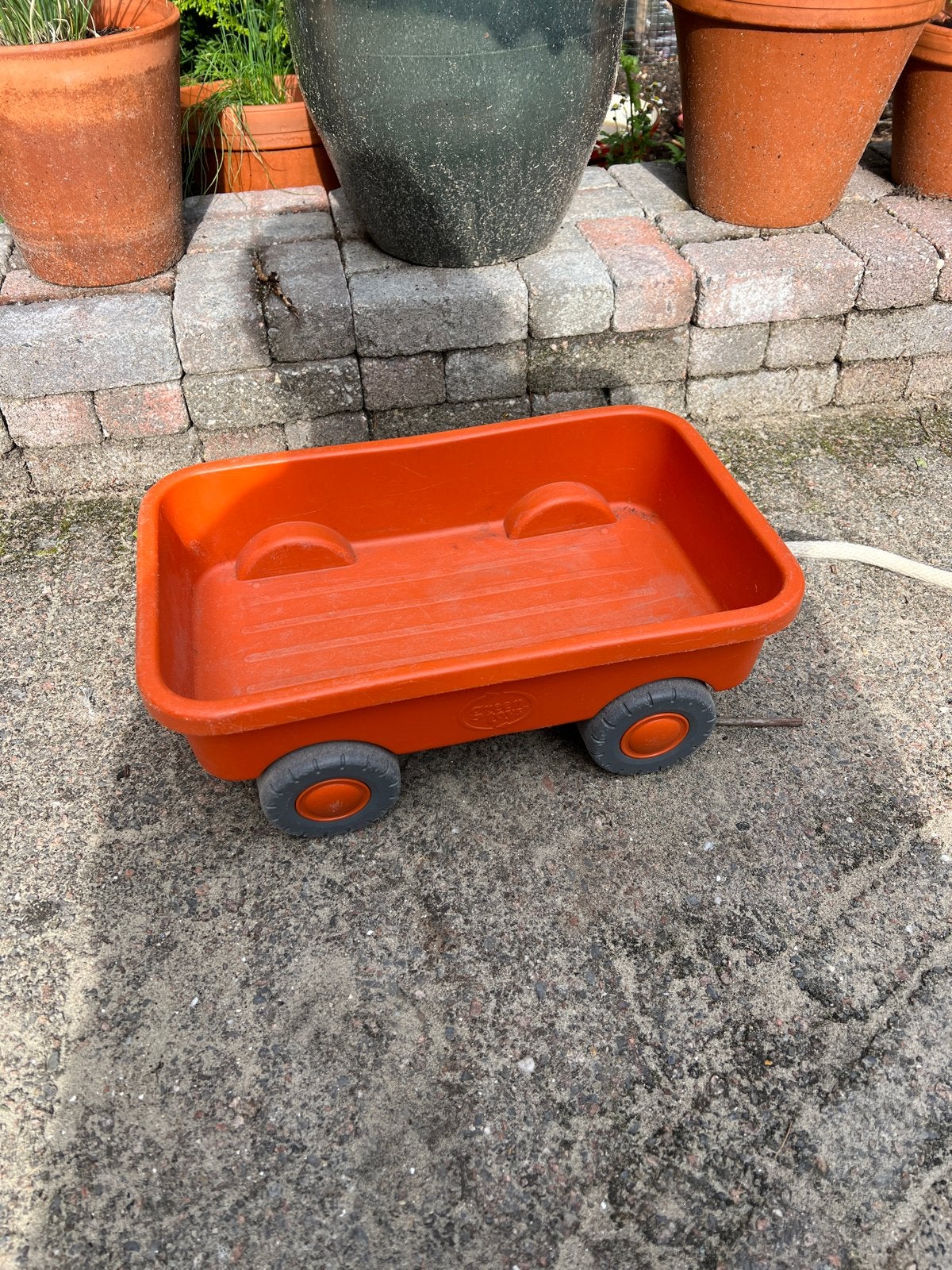 Green Toys Oranje Bolderkar - Duurzaam Speelgoed, Ophalen of Verzenden, Gebruikt