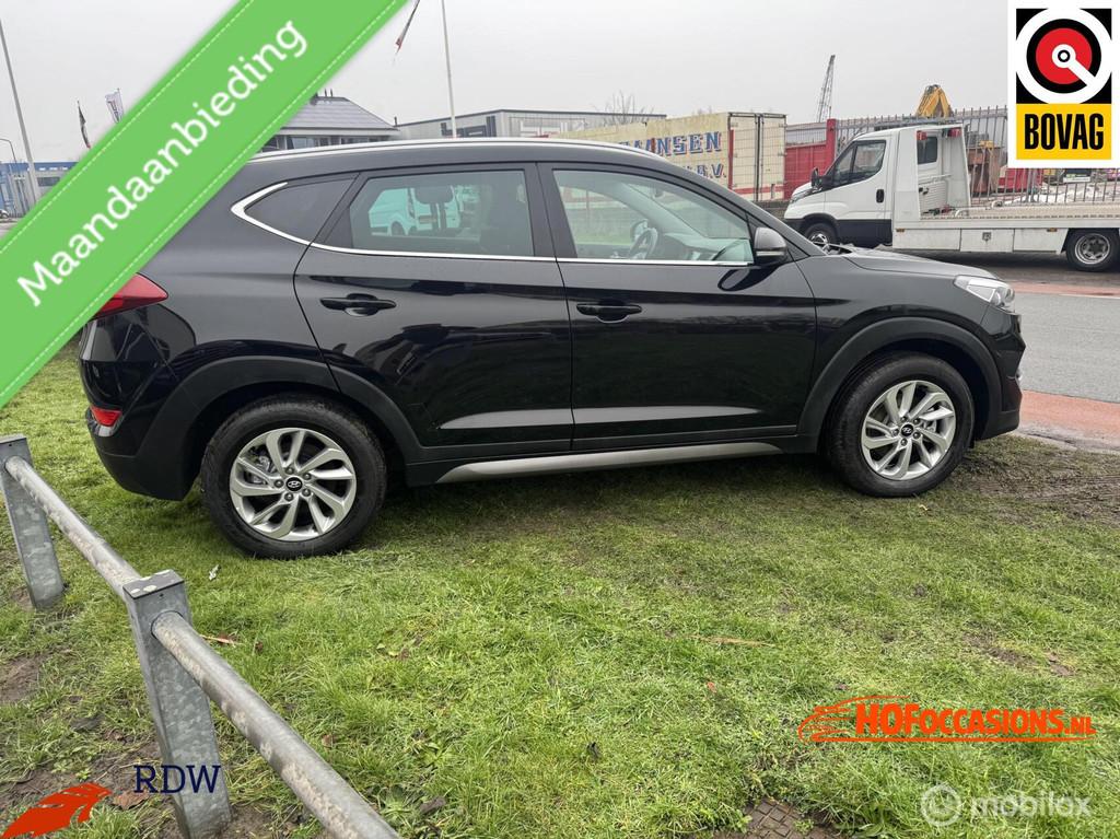 Hyundai Tucson 1.6 T-GDi Premium STOELVERW/ELEC. ACHTERKLEP, Auto's, Hyundai, Voorwielaandrijving, Stof, 1591 cc, 4 cilinders