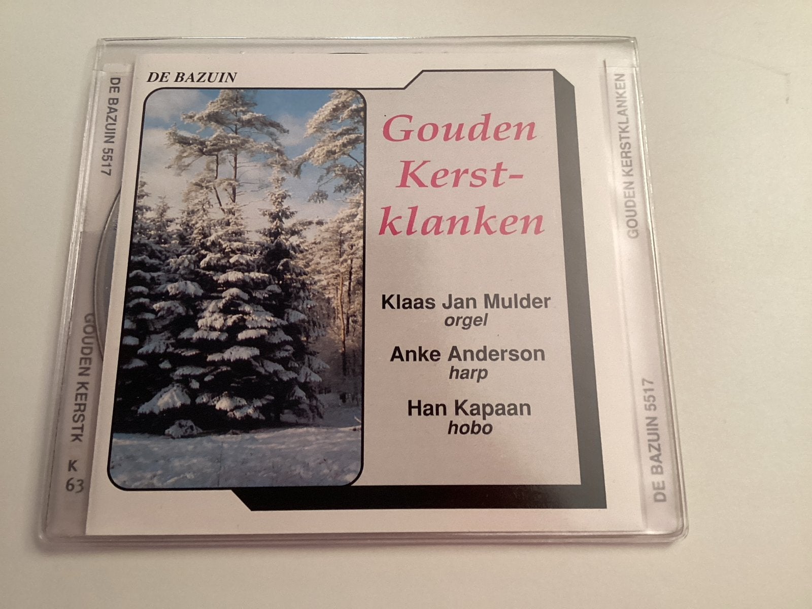 Gouden Kerstklanken CD - Klaas Jan Mulder, Anke Anderson, Ophalen of Verzenden, Gebruikt, Kerst, Album