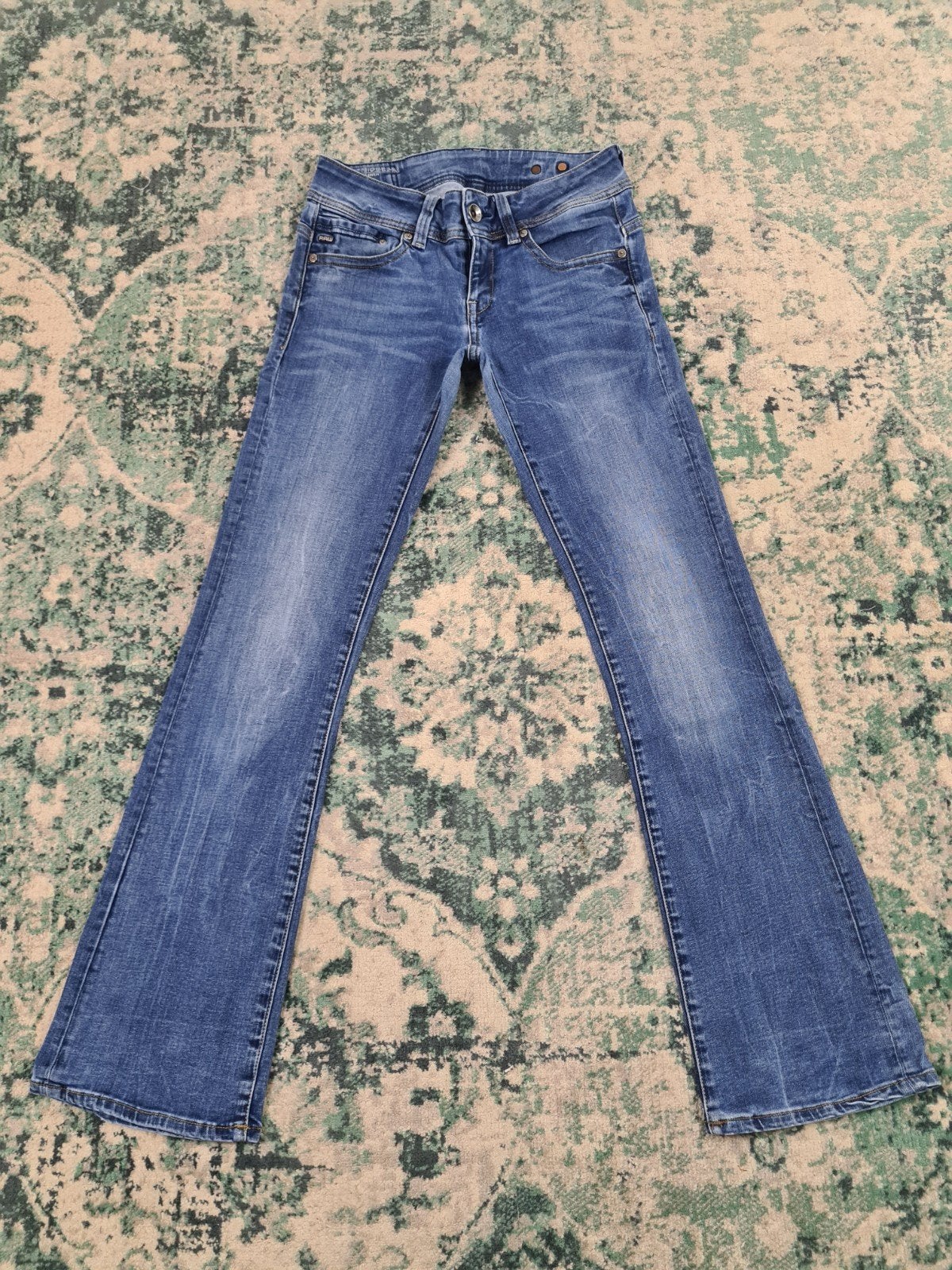G-star Midge Saddle Mid Bootcut W28 L32 Dames Tulsi2832, Blauw, Ophalen of Verzenden, W28 - W29 (confectie 36), G-STAR RAW