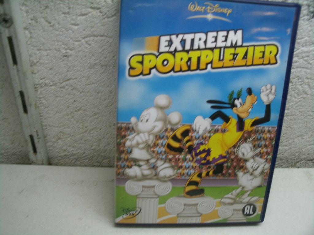 dvd 19k extreem sportplezier met pluto/mickey/donald, Cd's en Dvd's, Alle leeftijden, Ophalen of Verzenden, Zo goed als nieuw