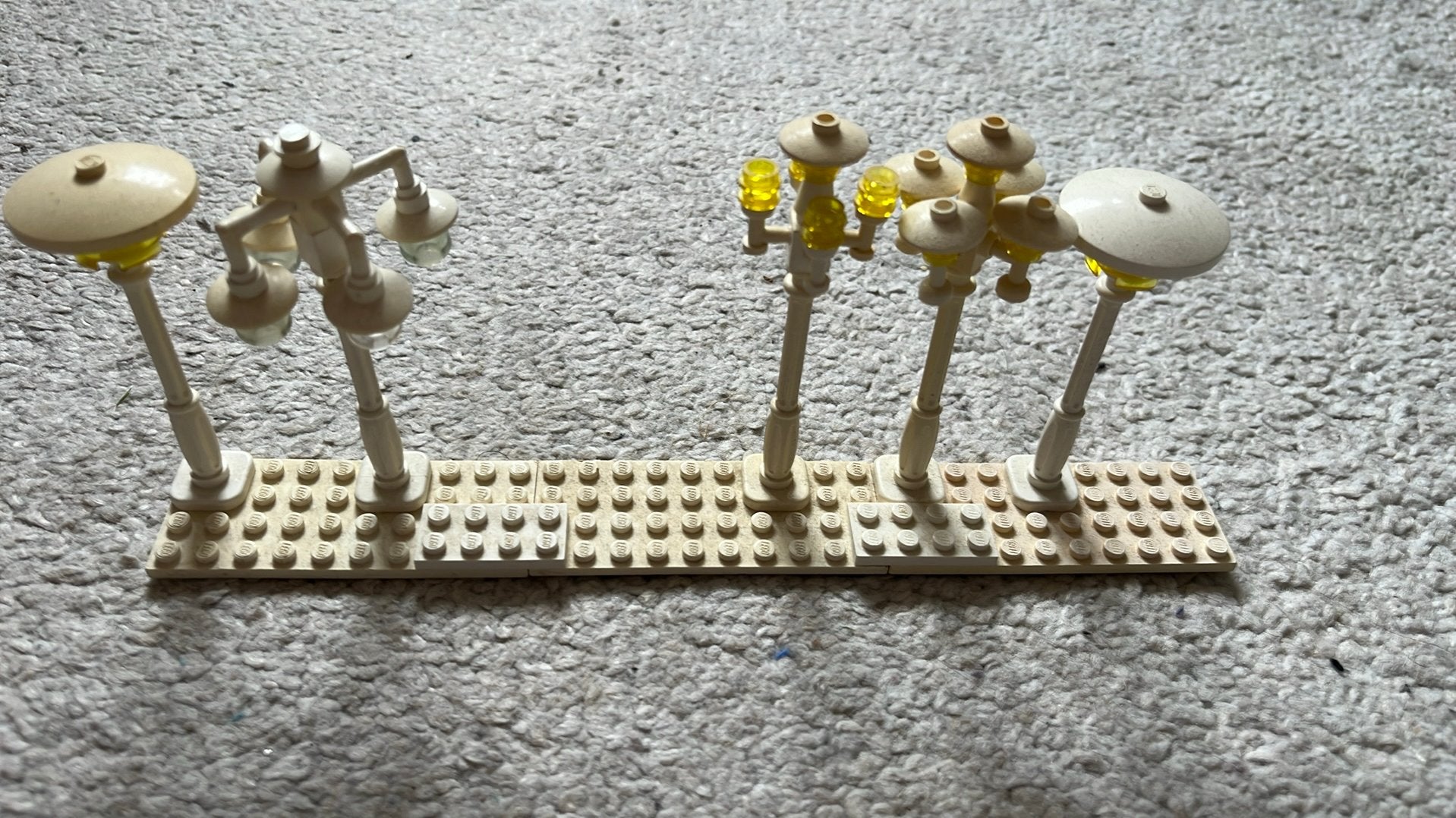 Oude LEGO straatlantaarns, Ophalen of Verzenden, Zo goed als nieuw