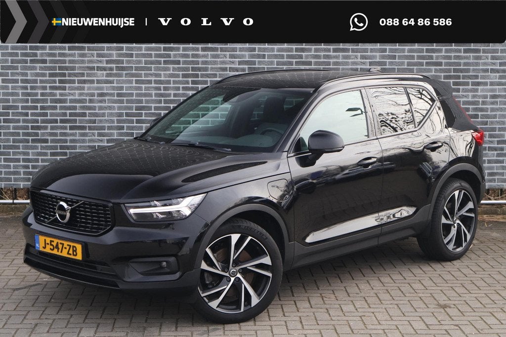 Volvo XC40 1.5 T4 Recharge R-Design Expression | Plug-In Hyb, Auto's, Volvo, 12 maanden, Stof, Euro 6, Zwart