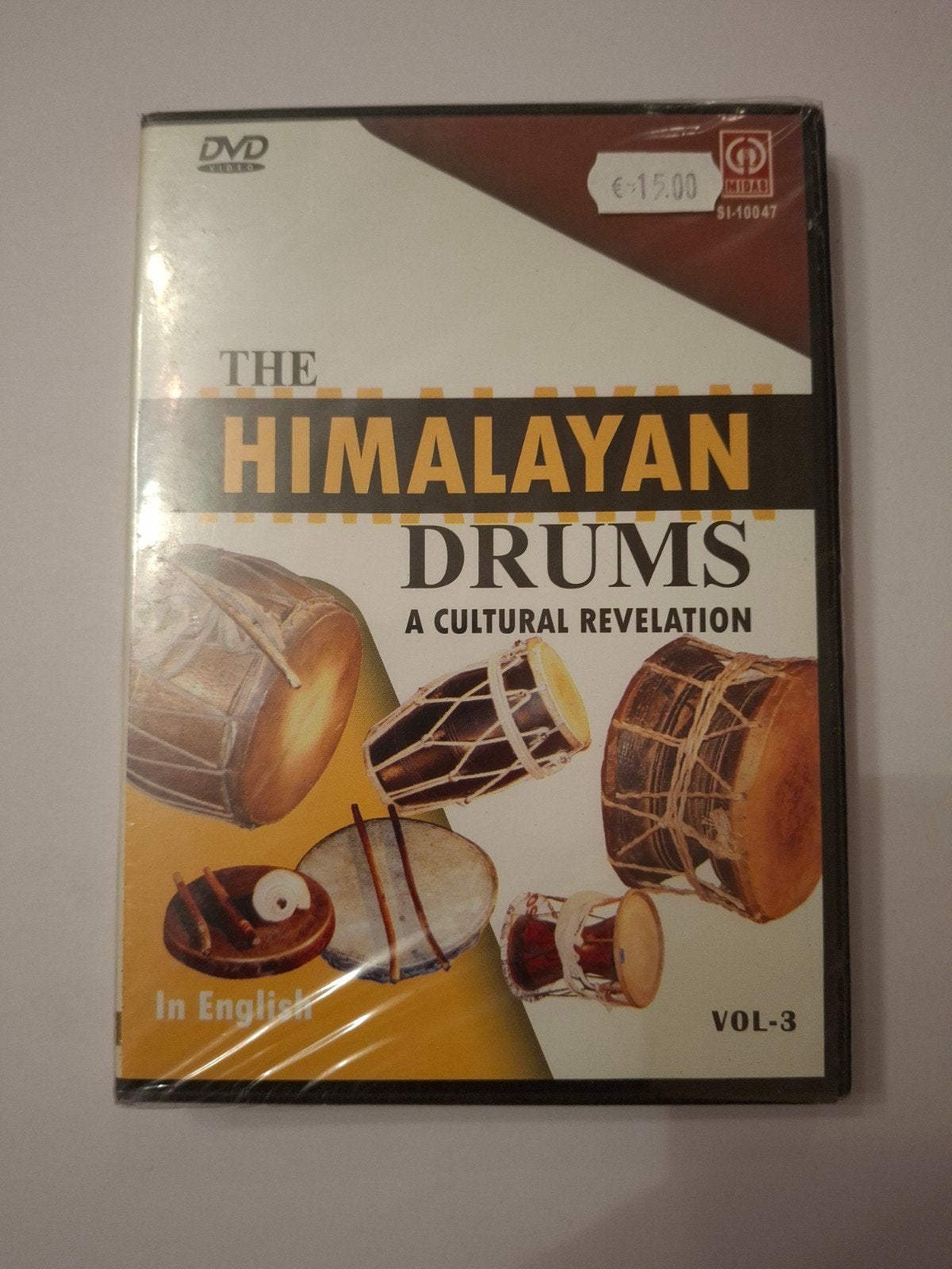 The Himalayan Drums Vol. 3 - A Cultural Revelation DVD, Engels, Ophalen of Verzenden, Nieuw in verpakking, Alle leeftijden
