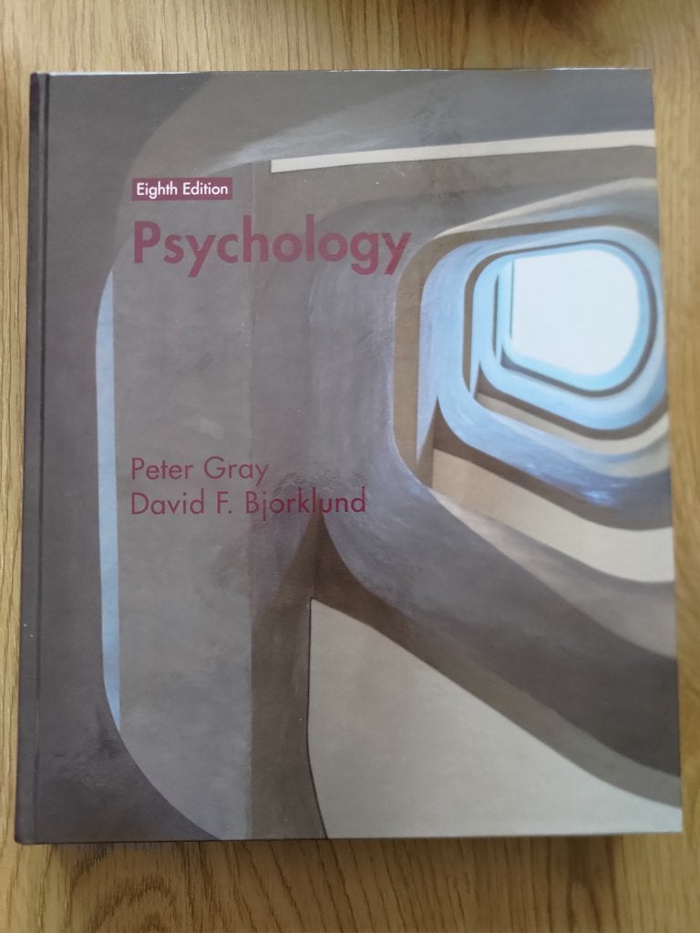 Psychology (Eight Edition) - Peter Gray & David F. Bjorklund, Peter Gray, David F. Bjorklund, Nieuw, Ophalen of Verzenden, Overige onderwerpen