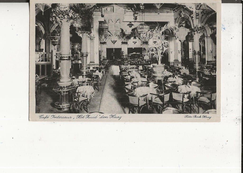 Den Haag Groenmarkt 37 Rest Dancing Het Zuid Interieur, Ophalen of Verzenden, 1940 tot 1960, Ongelopen, Zuid-Holland