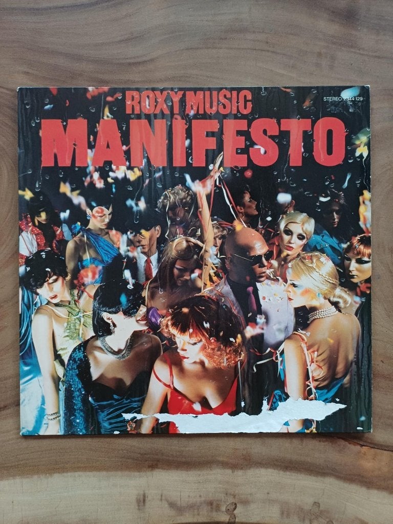 Roxy Music - Manifesti - Vinyl, Ophalen of Verzenden, Gebruikt, 12 inch
