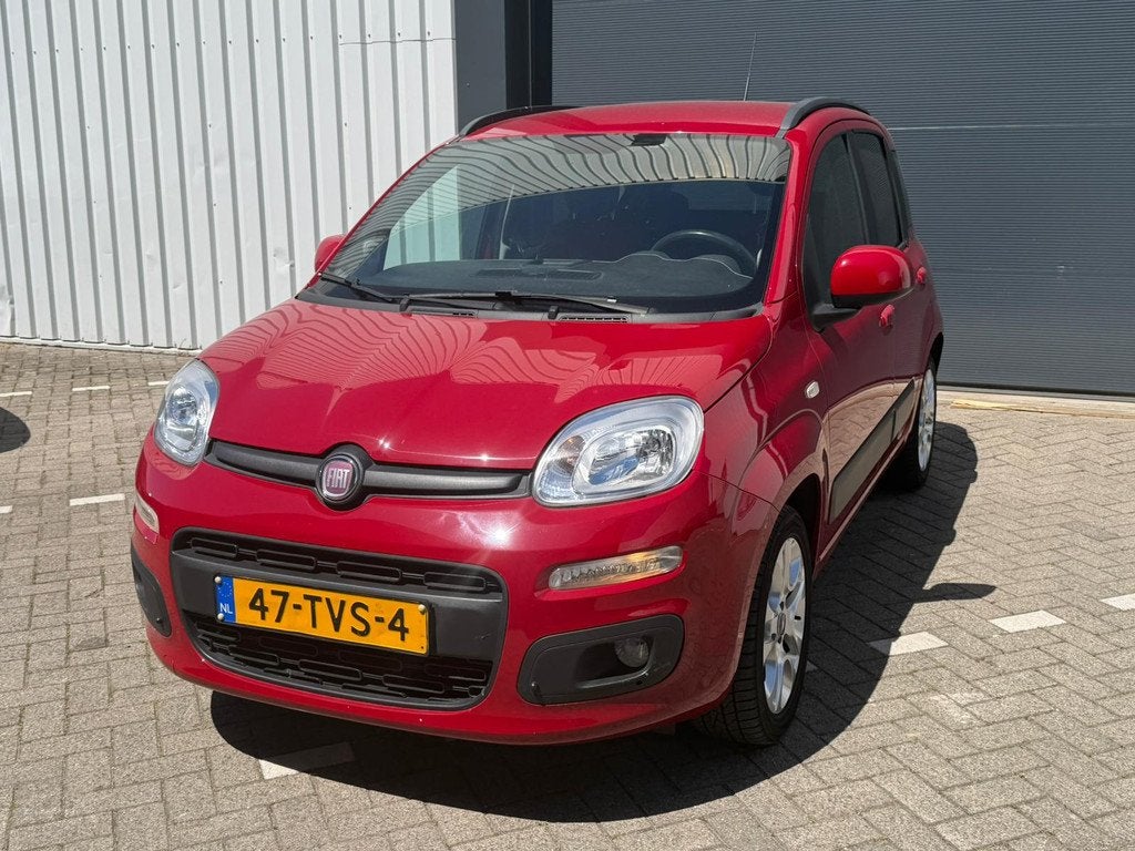 Fiat Panda 0.9 TwinAir Lounge AIRCO (bj 2012), Auto's, Voorwielaandrijving, Euro 5, Zwart, Panda
