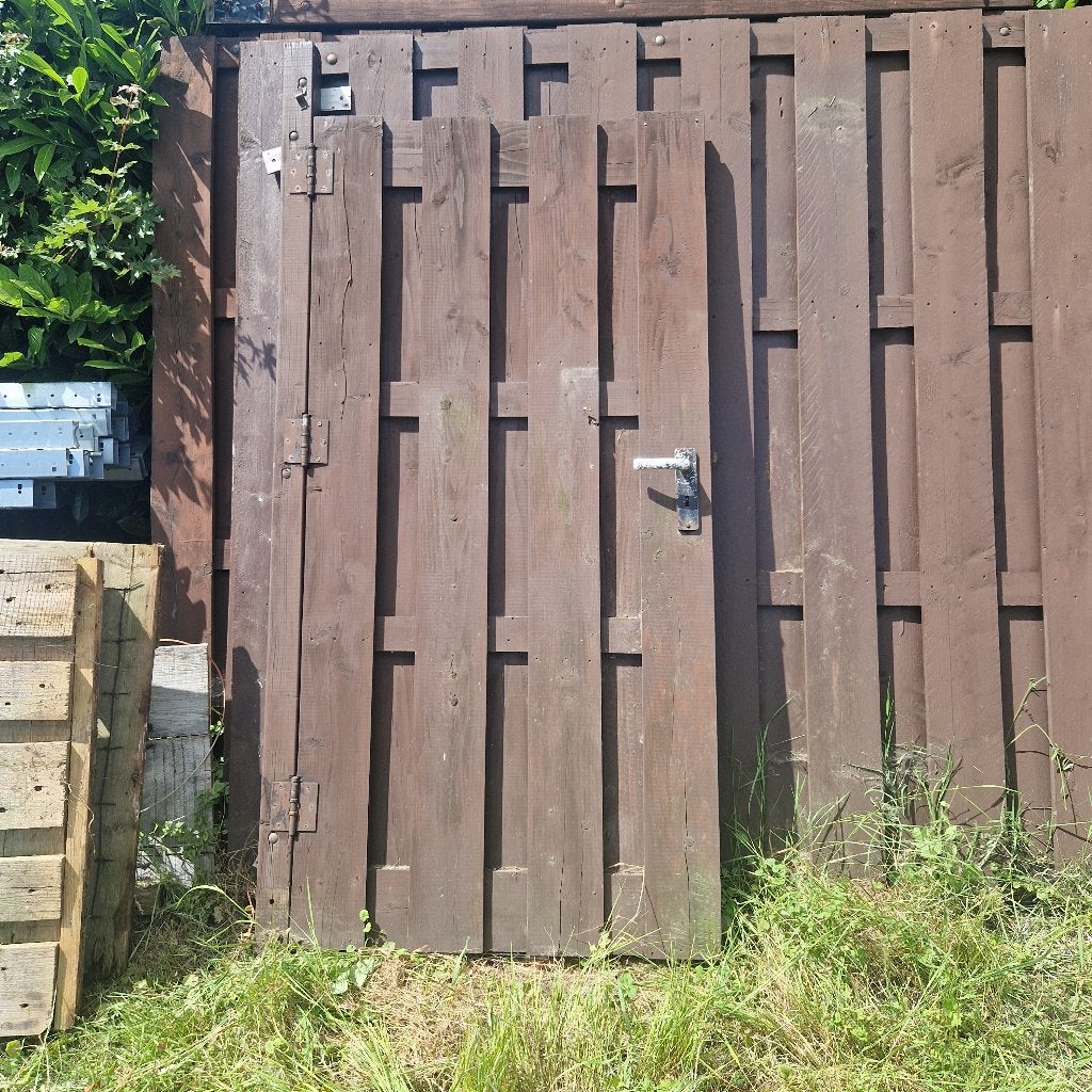 tuinschutting, Ophalen, Minder dan 3 meter, Hout, 1 tot 2 meter
