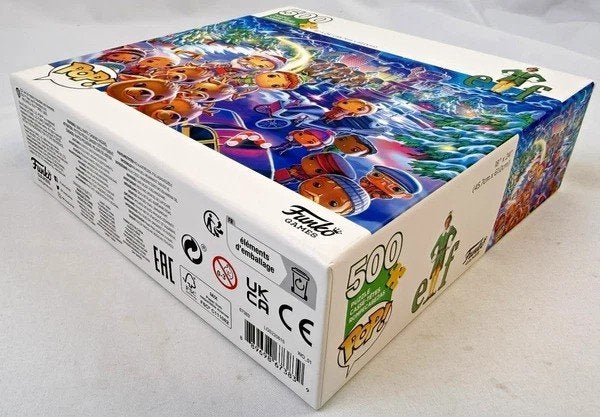 Funko Pop Games Elf Puzzel 500 Stukjes Kerstfilm Ferrell WB, Verzenden, 500 t/m 1500 stukjes, Zo goed als nieuw, Legpuzzel