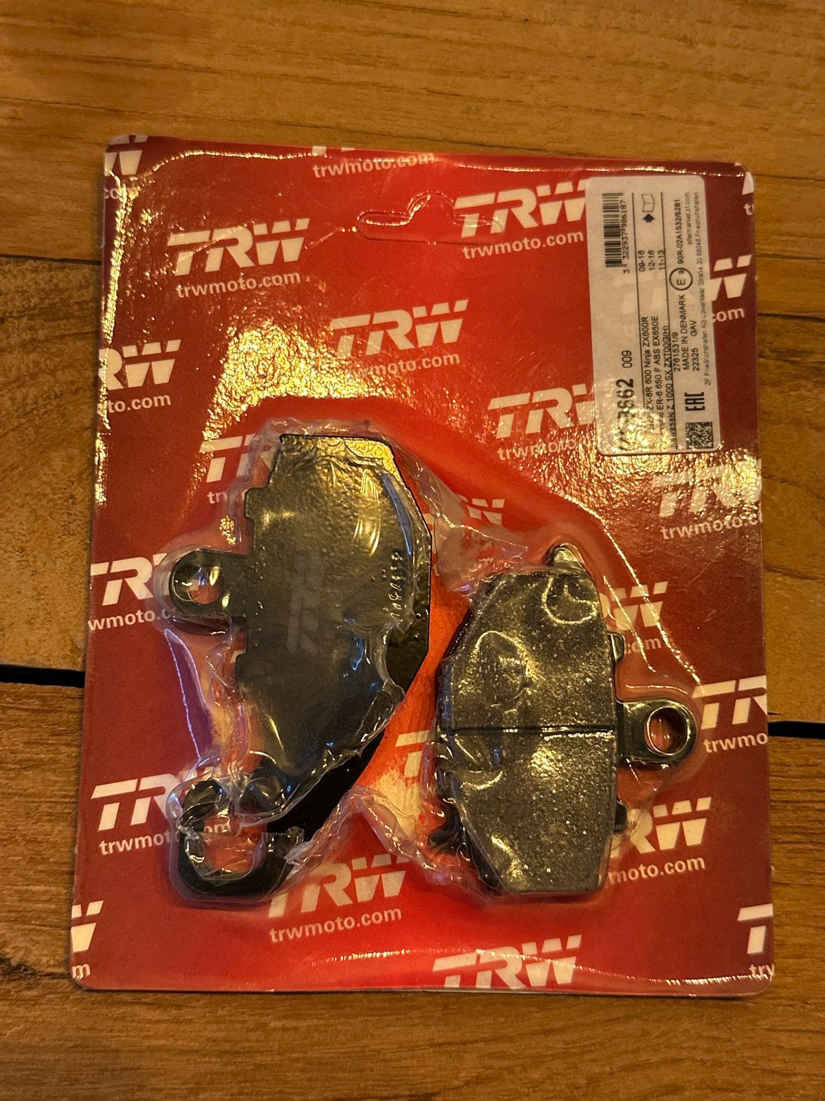 TRW Remblokken achter voor Kawasaki ZX6R Ninja en ER-6, Ophalen of Verzenden, Nieuw