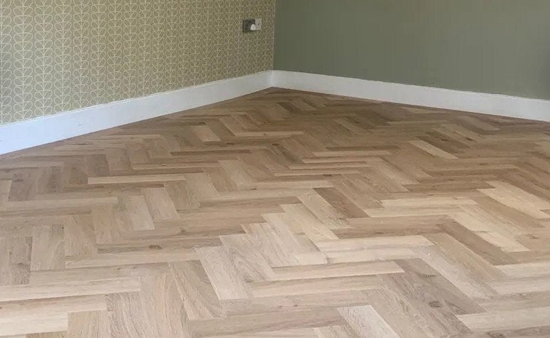 Highland oak Visgraat PVC stroken, Nieuw, Ophalen of Verzenden, Beige, Licht/midden eiken