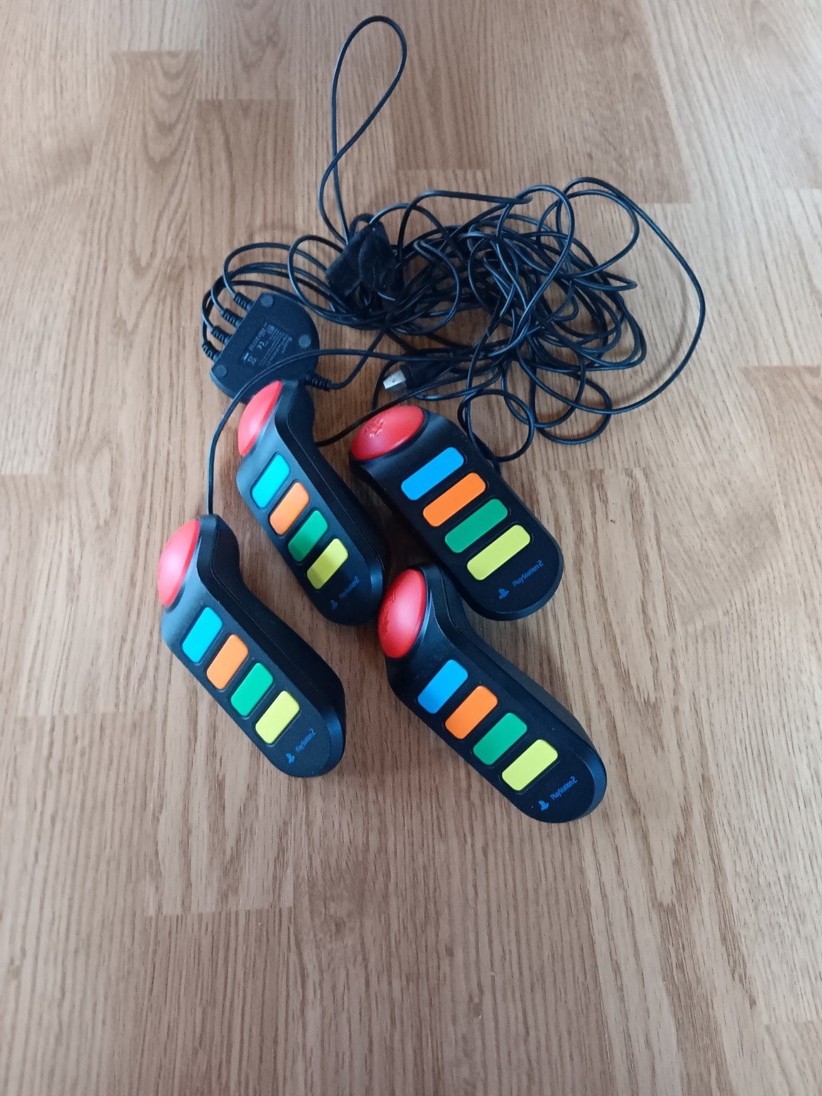 Buzz! Quiz TV Buzzers voor PlayStation 2, Ophalen of Verzenden, Gebruikt, Controller, PlayStation 2