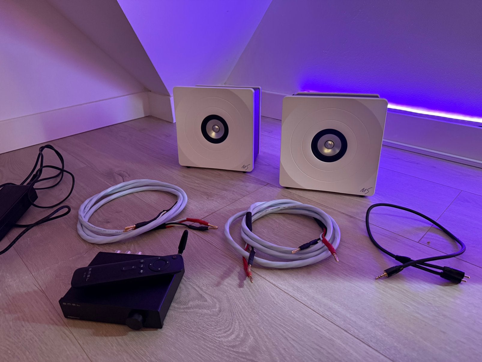 MarkAudio Tozzi one & SMSL A50 pro, Ophalen, Zo goed als nieuw, Overige merken