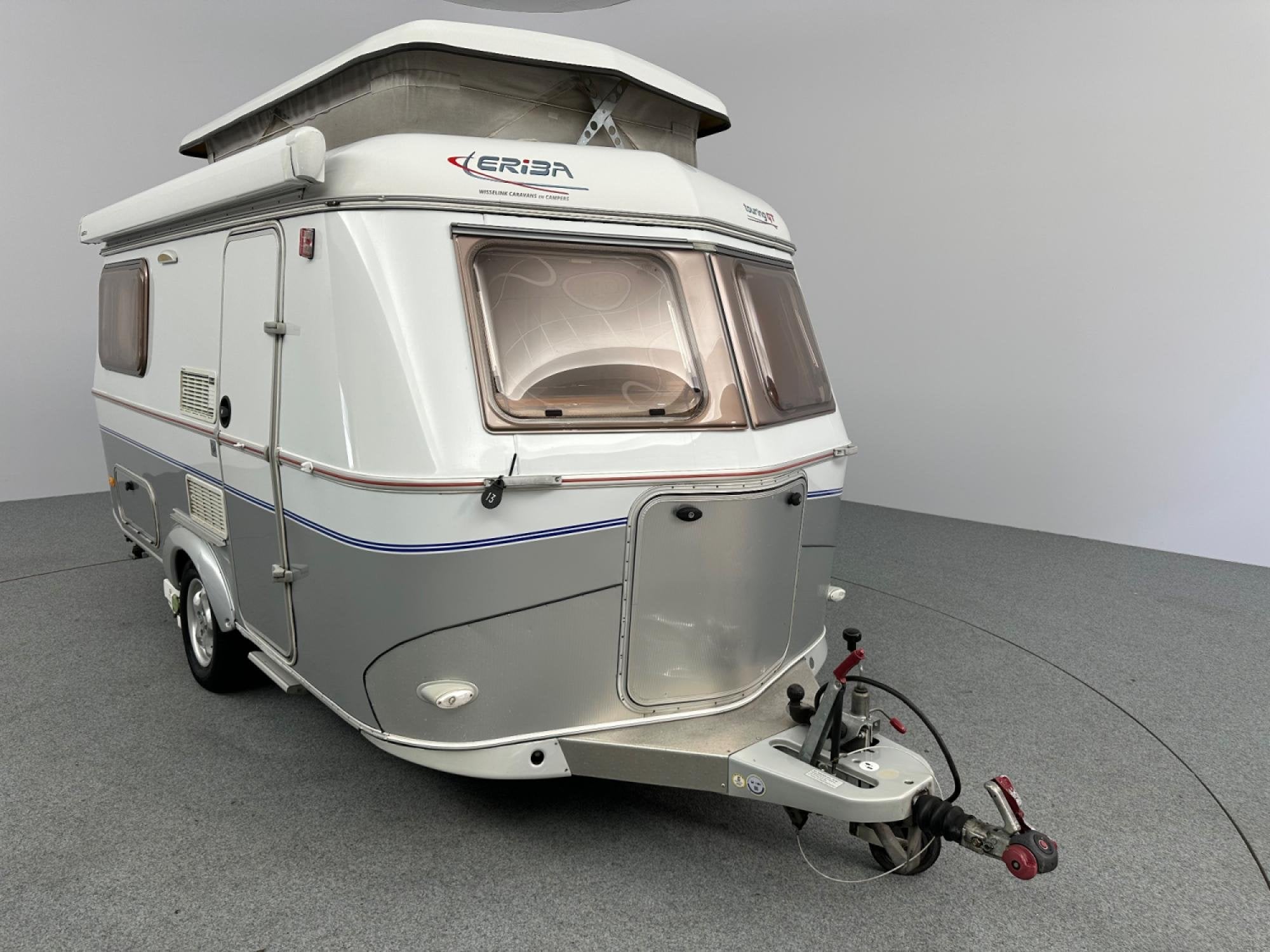Eriba Touring Trition 420 GT Cassetteluifel Mover, Caravans en Kamperen, Tot en met 2, Eriba, Overige, Reservewiel