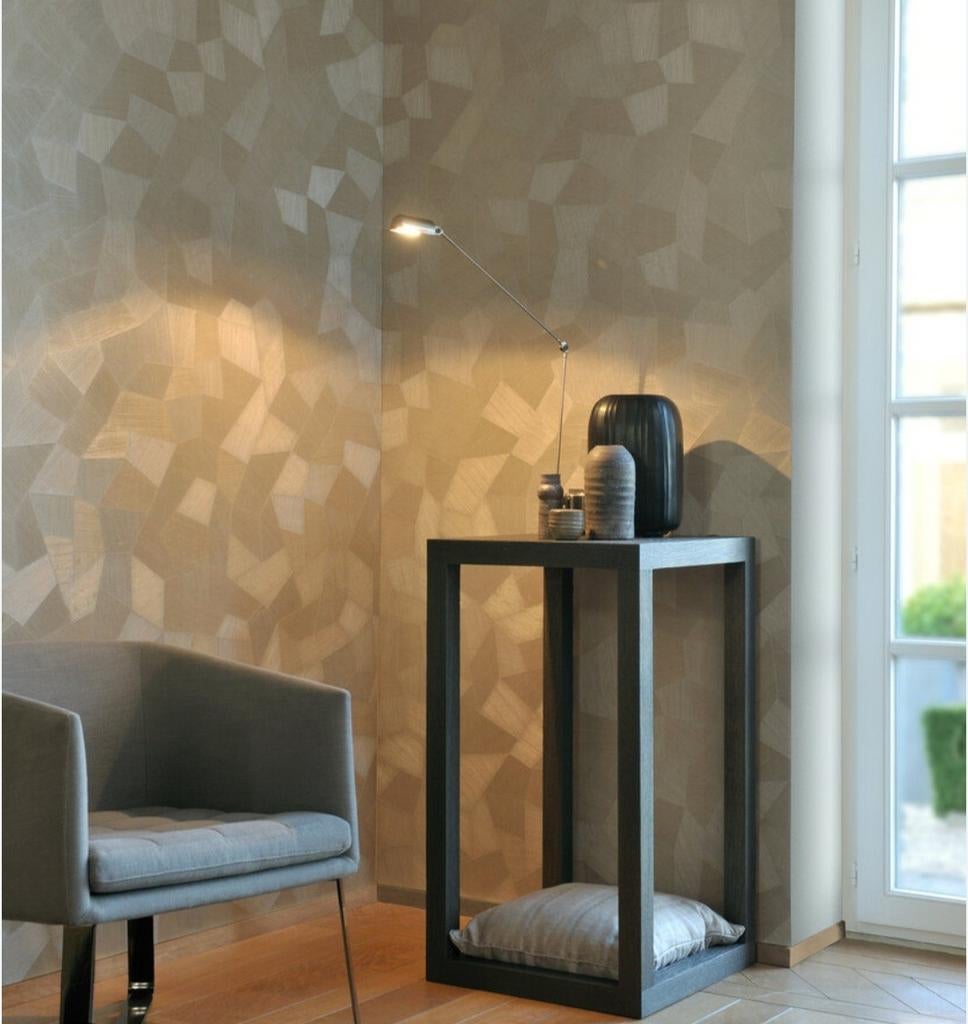 1 rol Arte Monsoon Facet behang - Golden Sand, Ophalen of Verzenden, Minder dan 10 m², Beige, Modern, Luxe, Geometrisch