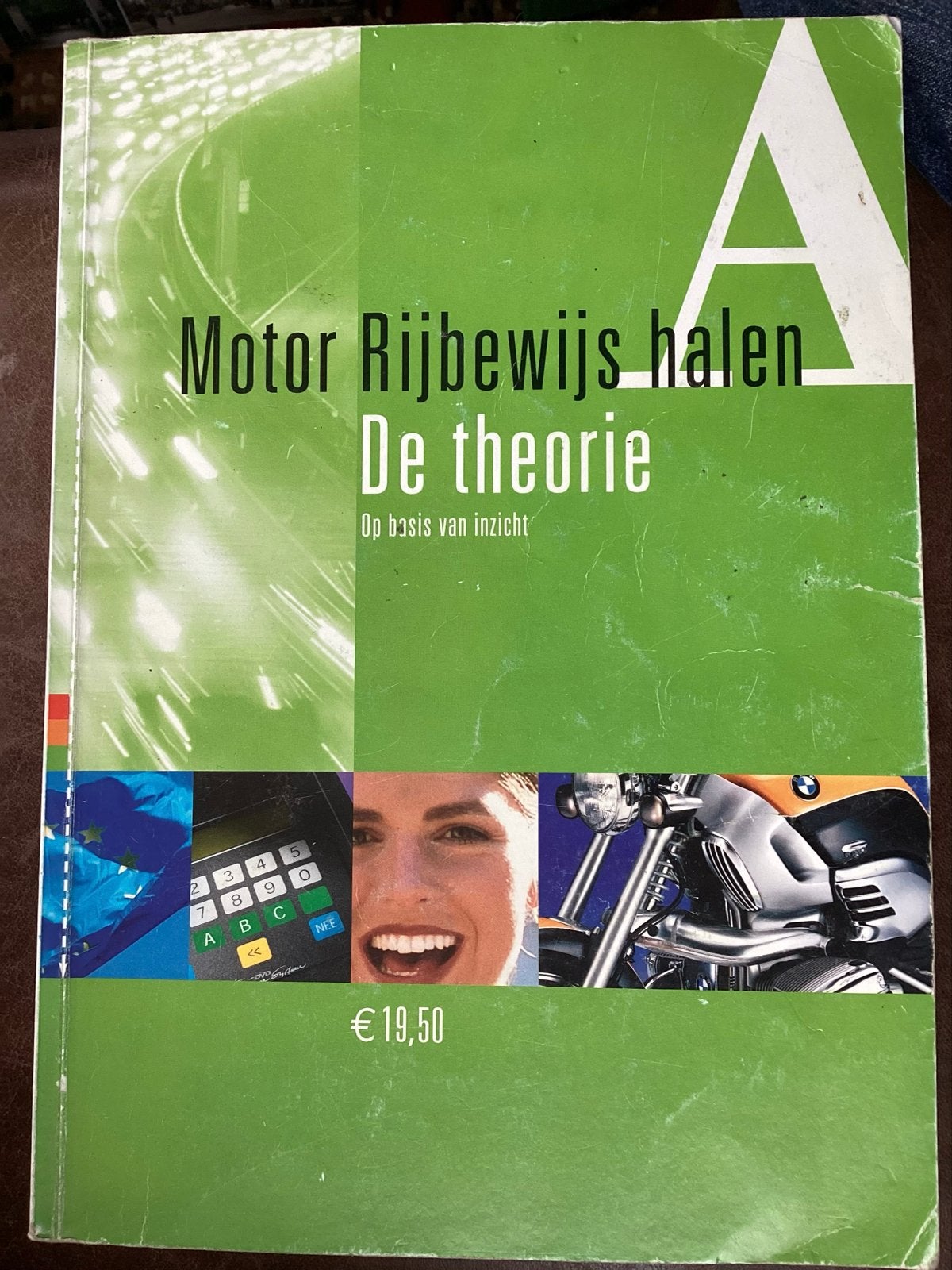 Motor Rijbewijs Halen: De Theorie - Op basis van inzicht, Boeken, Studieboeken en Cursussen, Ophalen of Verzenden, Gelezen, Niet van toepassing